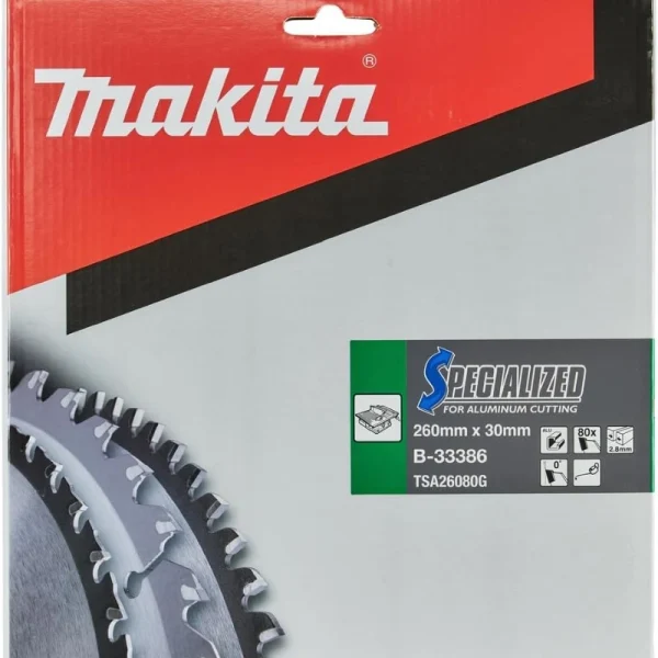 Makita B-33386 Elmas Daire Testere 260x80 Diş (Prf.Seri)