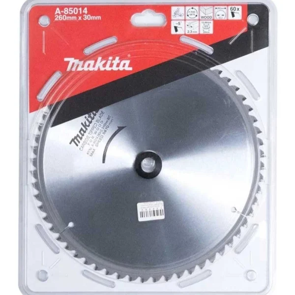 Makita A-85014 Elmas Daire Testere 260x60 Diş (Prf.Seri)