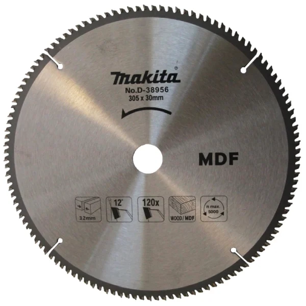 Makita D-38956 Elmas Daire Testere 305x120 Diş (Standar Seri)