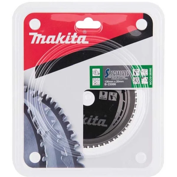 Makita B-23086 Metal Kesme Daire Testere 136x56 Diş