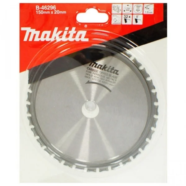 Makita B-46296 Metal Kesme Daire Testere 150x32 Diş