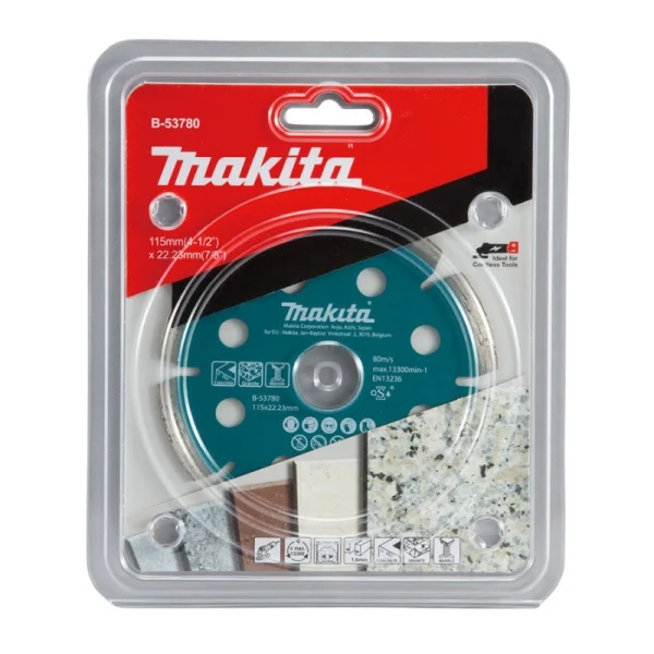 Makita B-53780 Segmanlı Tip Elmas Testere 115mm