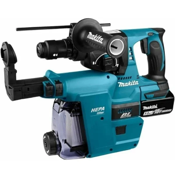 Makita DHR243RTJW Akülü Kırıcı-Delici Toz Toplayıcılı 18V