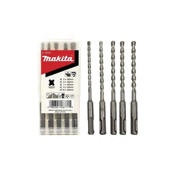 Makita D-38255 Sds Plus Matkap Uç Seti 5 Parça
