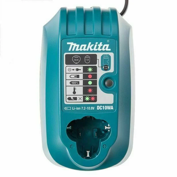 Makita DC10WA Şarj Cihazı (7.2 V - 10.8 V) 30-50 Dk Dolum