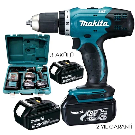 Makita Darbeli Matkap DDF 453SFE3