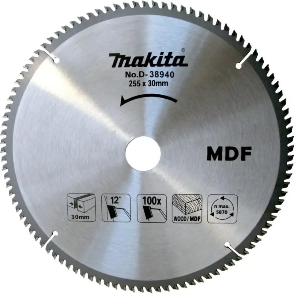 Makita LH1040 İçin Daire Testere Bıçağı 255x100 (MDF)