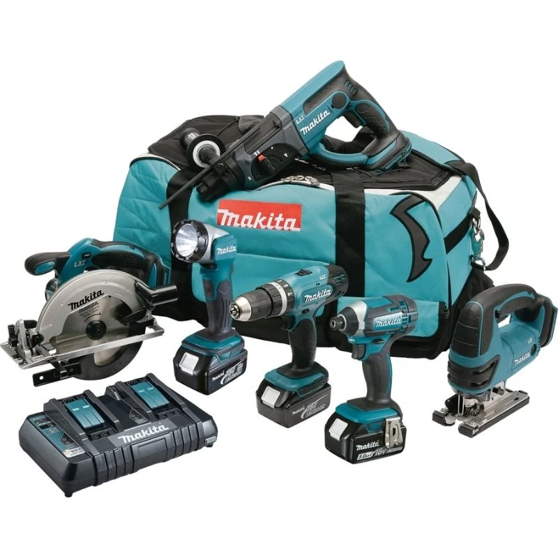 Makita DLX6068PT Akülü Aletler Seti