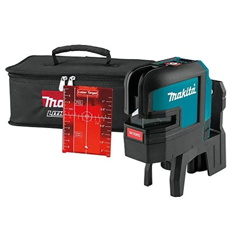 Makita SK106DZ Akülü 4 Nokta Kırmızı Çapraz Çizgi Lazeri