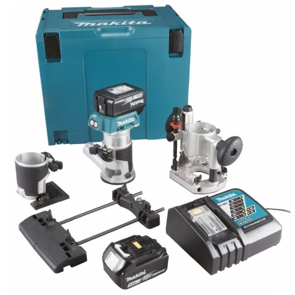 Makita DRT50RTJX9 Freze Seti Akülü (Çift Akü)