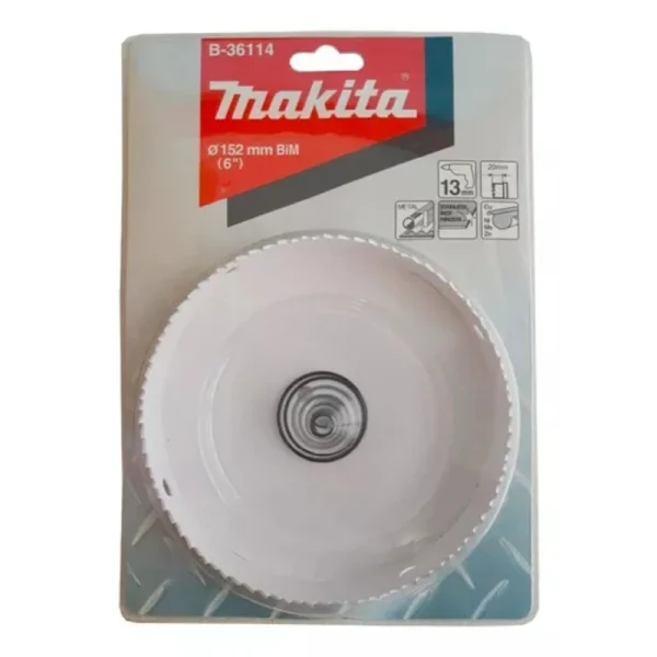 Makita B-36114 Sheet M. Delik Açma Testeresi 152mm