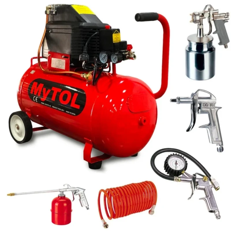 Mytol 50 Lt 2 Hp 8 Bar 5 li Set Hava Kompresörü