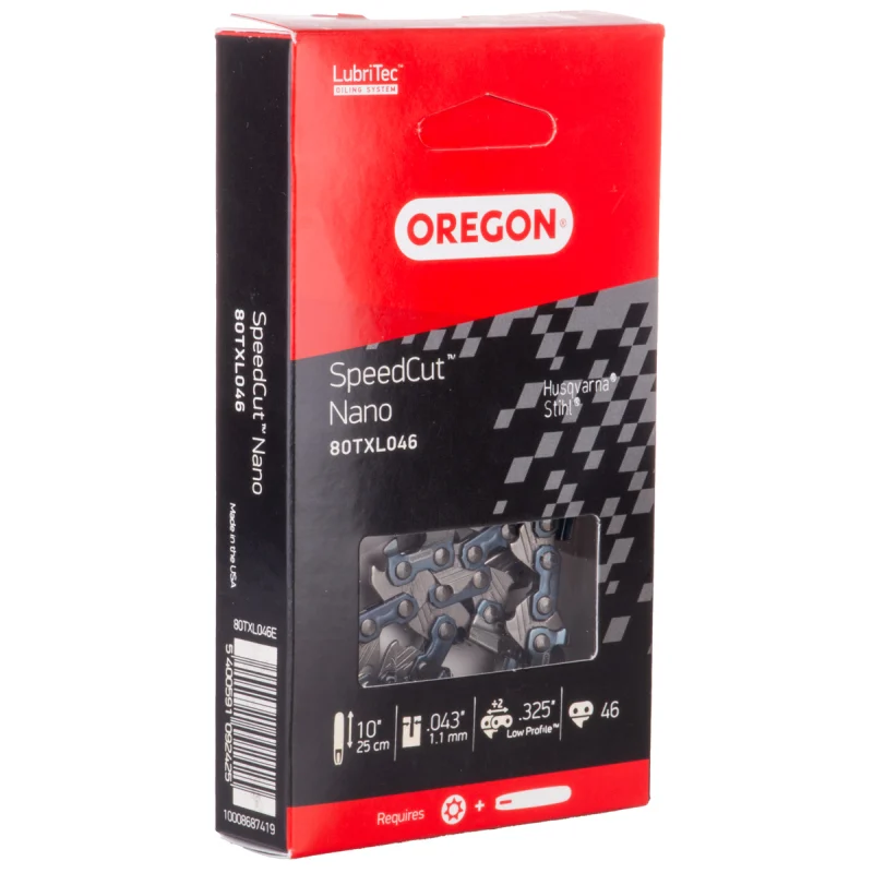 Oregon Kesik Zincir 23 Diş 3/25 Köşeli Kutu Nano