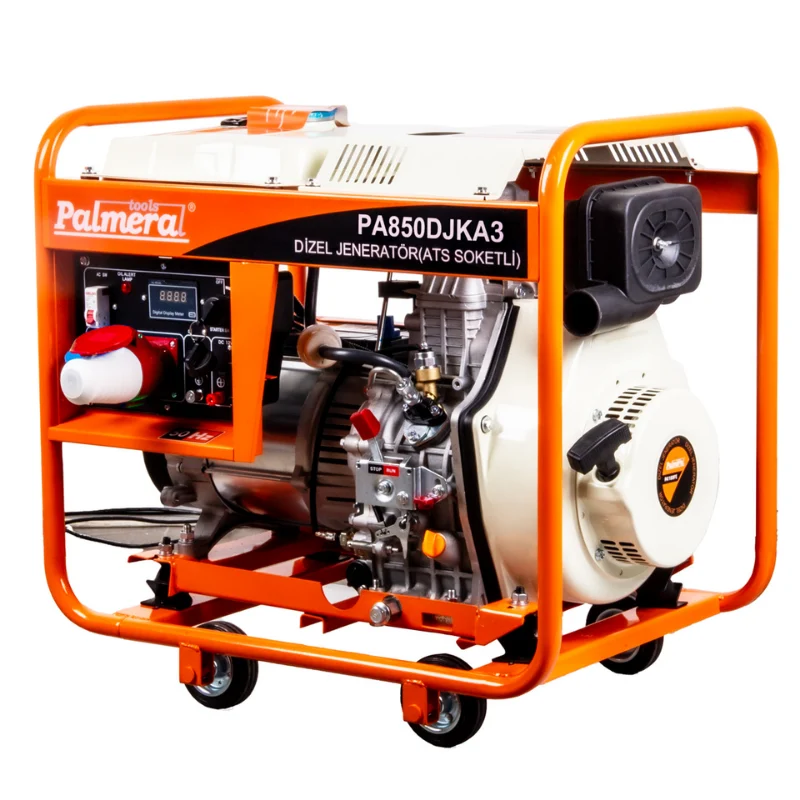Palmera Pa850djk5a3 Eur5 Jeneratör 6,9 Kva Dizel Marşlı Ats Uyuml