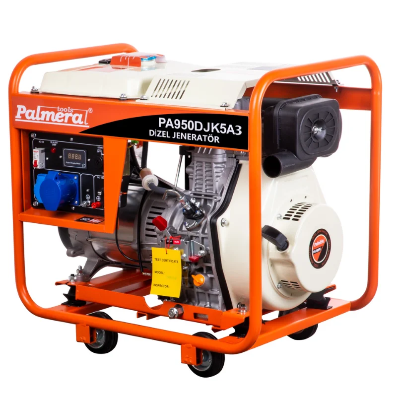 Palmera PA950DJK5A3 Eur5 Jeneratör 8,1 Kva Dizel Marşlı Ats Uy.T