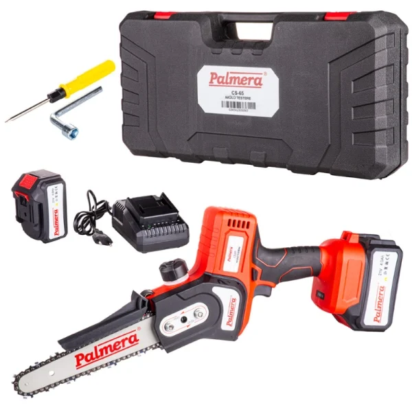 Palmera CS-65 Akülü Budama Testeresi 2x4.0Ah+Şarj Cihazı