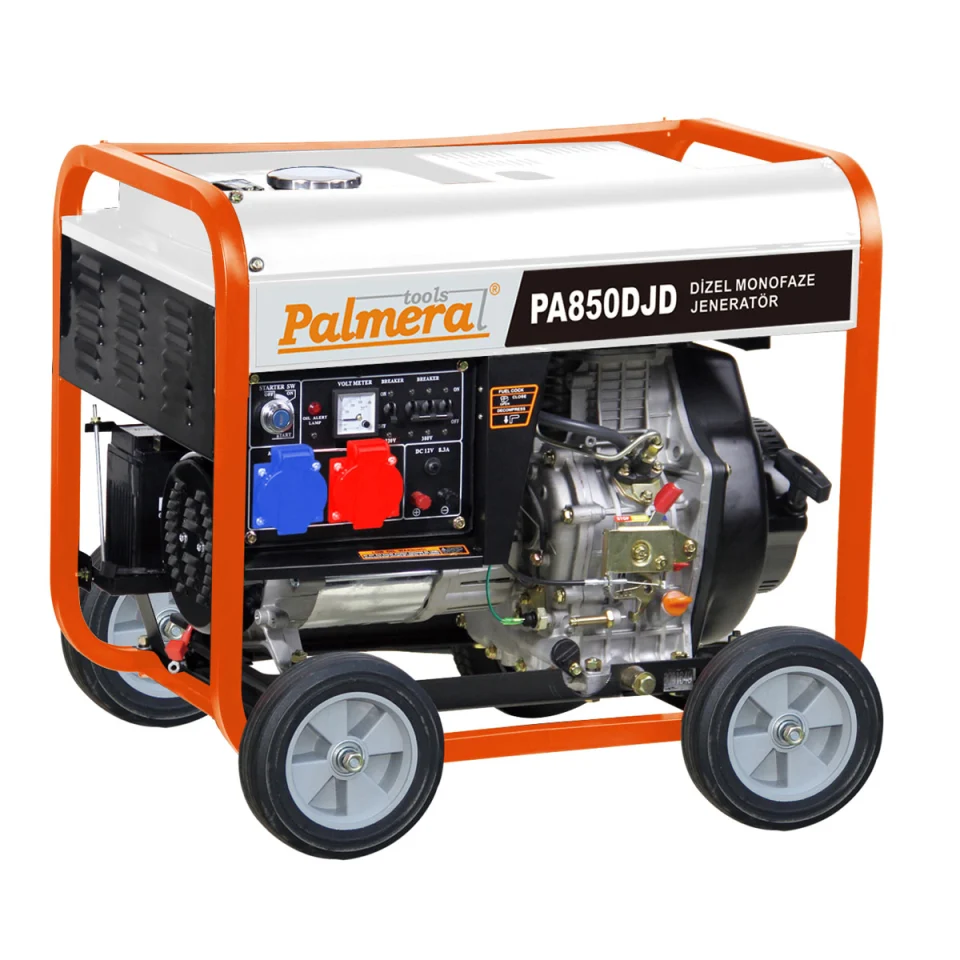Palmera PA850DJD Dizel Jeneratör Dual Marşlı Monofaze 6,87 kVA
