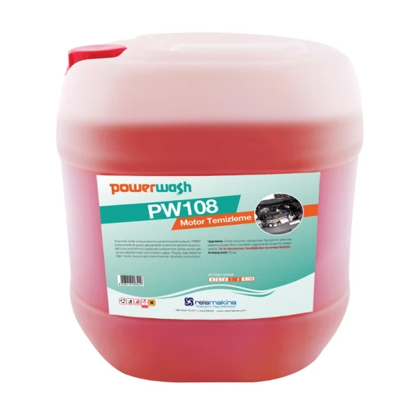 Powerwash PW108 Motor Temizleme Kimyasalı 20 Kg