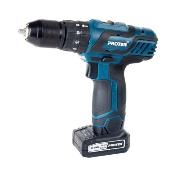 Proter Pst 614 Ld Darbeli Şarjlı Matkap 10 Mm