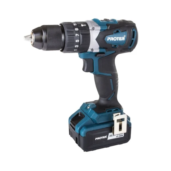 Proter Pst 740 Bl Kömürsüz Darbeli 13 Mm Çift Akülü Matkap