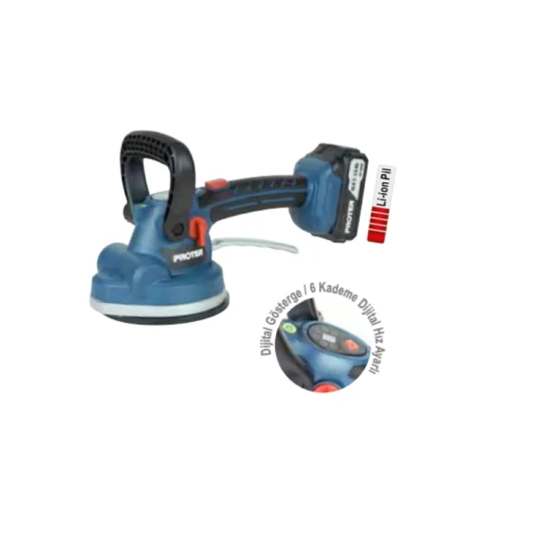 Proter Pst 215 Tf Vantuzlu Titreşimli Fayans Tokmak