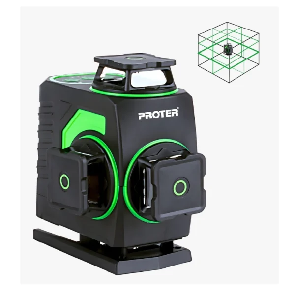 Proter Pl 460 Ls Lazer 4 x 360 Derece Şakül Çift Akülü