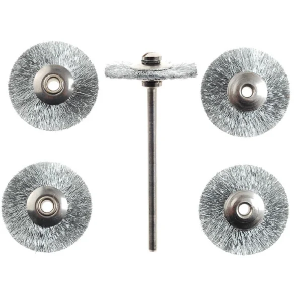 Proxxon 28956 Çelik Fırça Disk 22 mm (5 Parça)