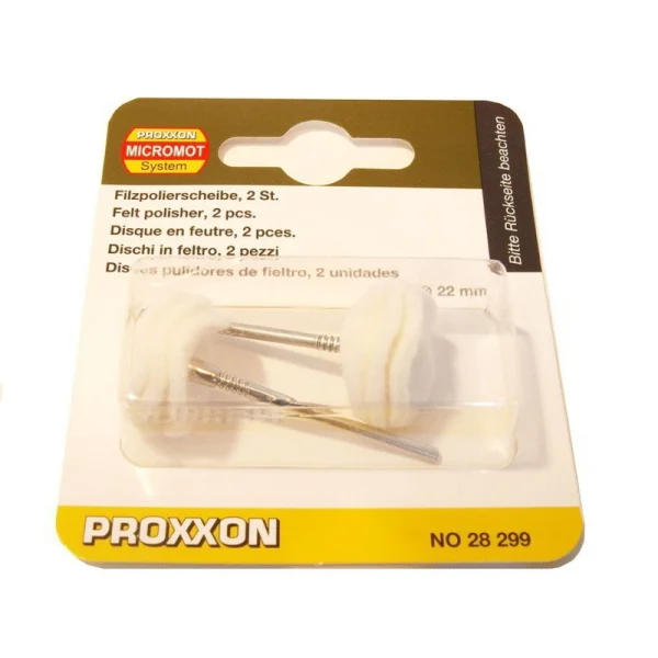 Proxxon 28299 Polisaj Diski 22 mm (2 Adet)