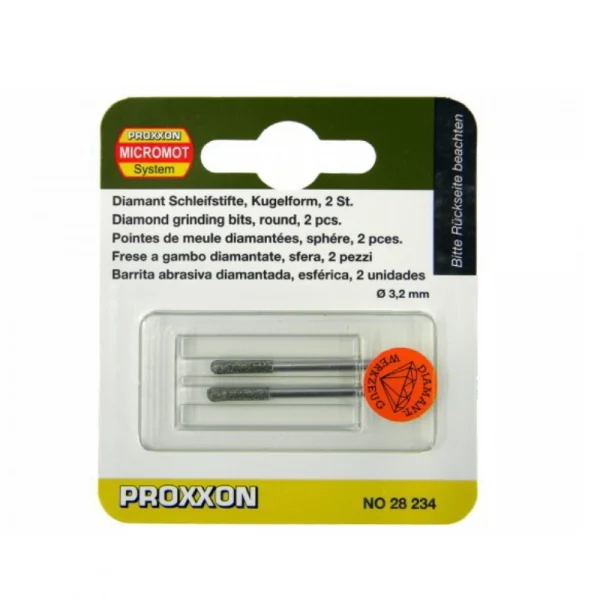 Proxxon 28234 Elmas Uç 3,2 mm (2 Adet)