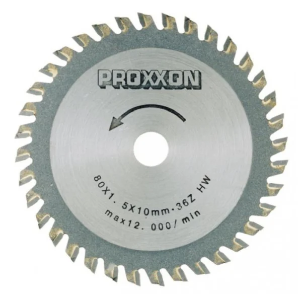 Proxxon 28732 Tungsten Karbür Uçlu Testere 80x1,5 mm 36 Diş