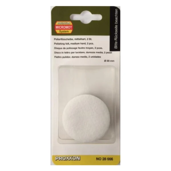 Proxxon 28666 Parlatma Keçesi WP/E (2 Adet)