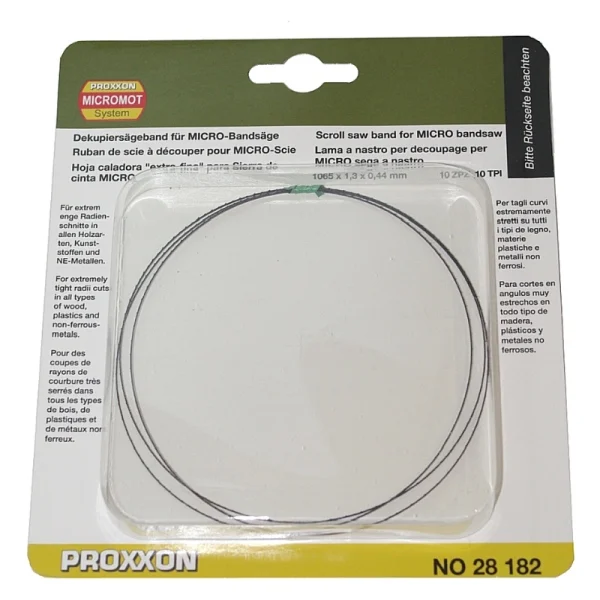 Proxxon 28182 MBS240/E İçin / Testere 1065x1,3x0,44 mm