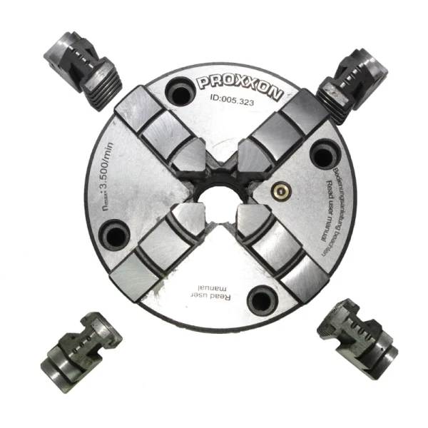 Proxxon 24408 Dört Çeneli Merkezli Ayna 100 mm PD400 İçin