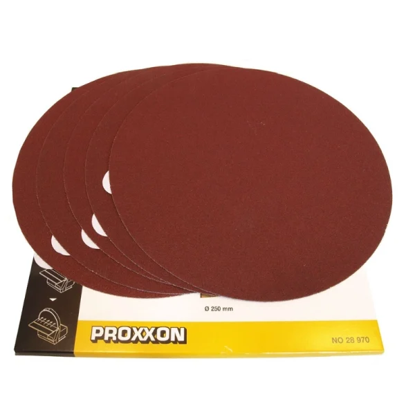 Proxxon 28970 Zımpara 250 mm 80 Kum (5 Adet) TG250/E İçin