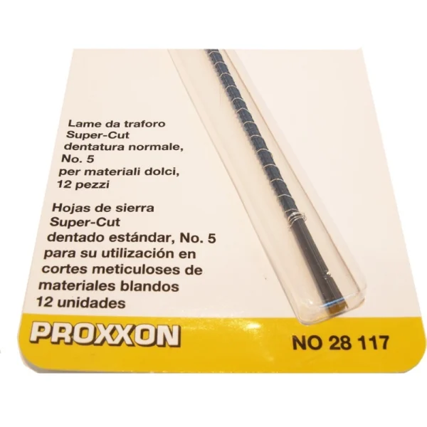 Proxxon 28117 Hassas Kesim Kıl Testere Normal Dişli Testere