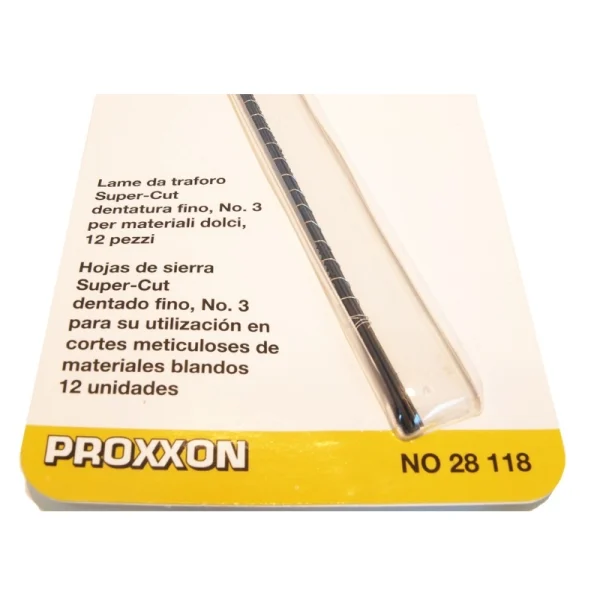Proxxon 28118 Hassas Kesim Kıl Testere İnce Dişli Testere