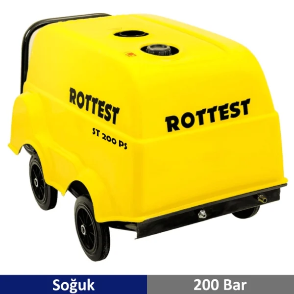 Rottest ST 200 PS Yüksek Basınçlı 200 Bar Tetikli Yıkama Makinesi