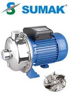 SUMAK SMINOX/K-100 Paslanmaz Santrifüj Pompa