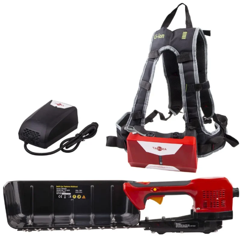 Tasuka TS-30TP Akülü Çay Toplama Makinesi 30cm Sepetli