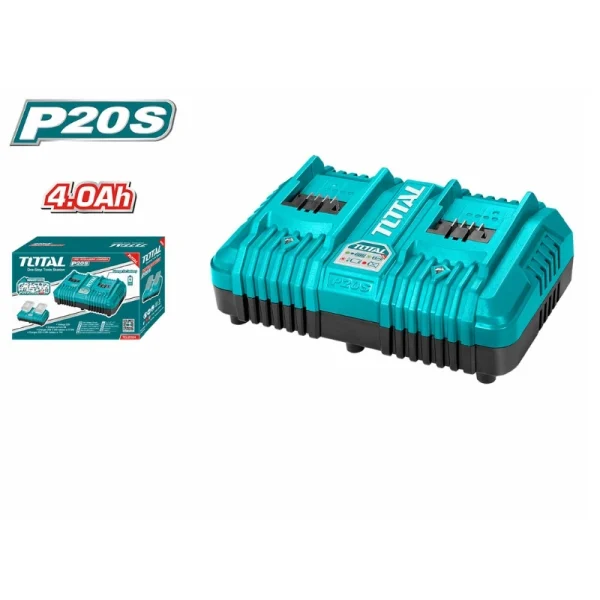 TOTAL HIZLI ŞARJ ALETİ 20V 4.0 Ah / TCLI2034E