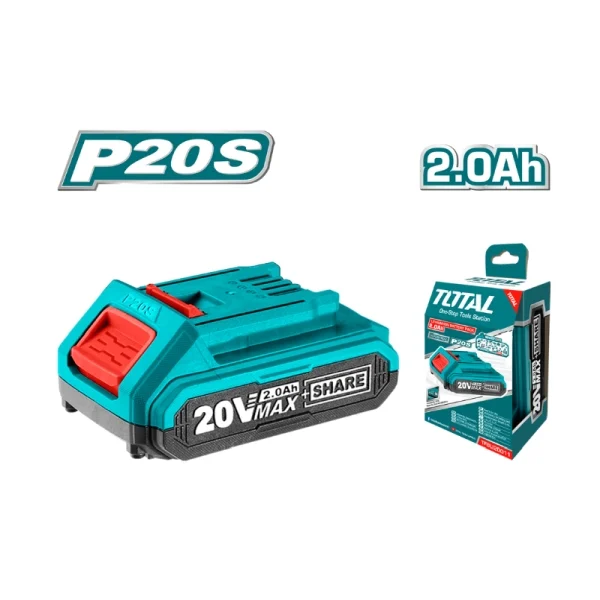Total 20V 2.0Ah Li-Ion batarya / TFBLI2001