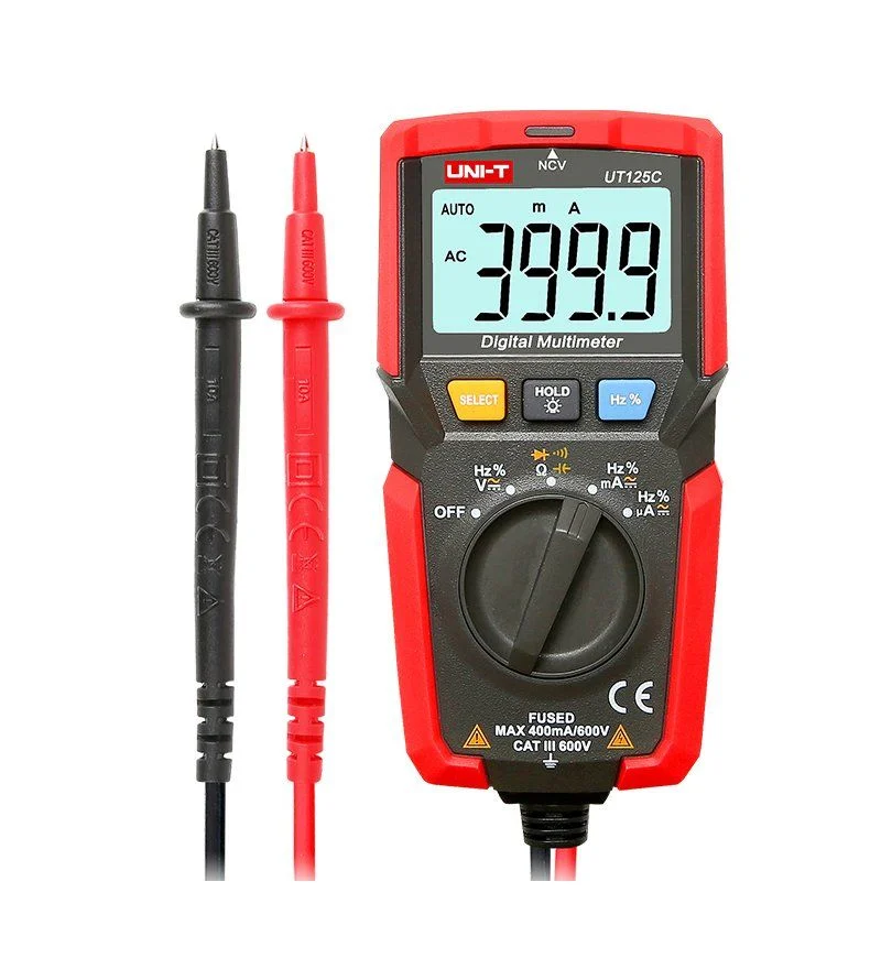 Uni-T Cep Tipi Dijital Multimetre UT 125C