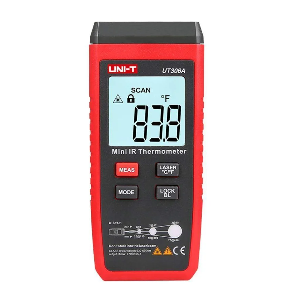 Uni-T UT306A Mini Kontrakt Tıp Sıcaklık Ölçer