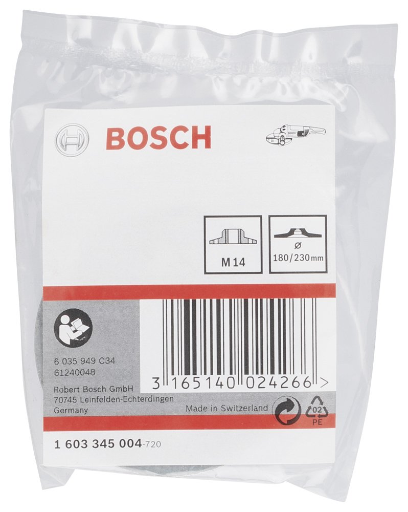 Bosch PRO Taşlama Somunu M14 Flanş Dişli 180/230mm