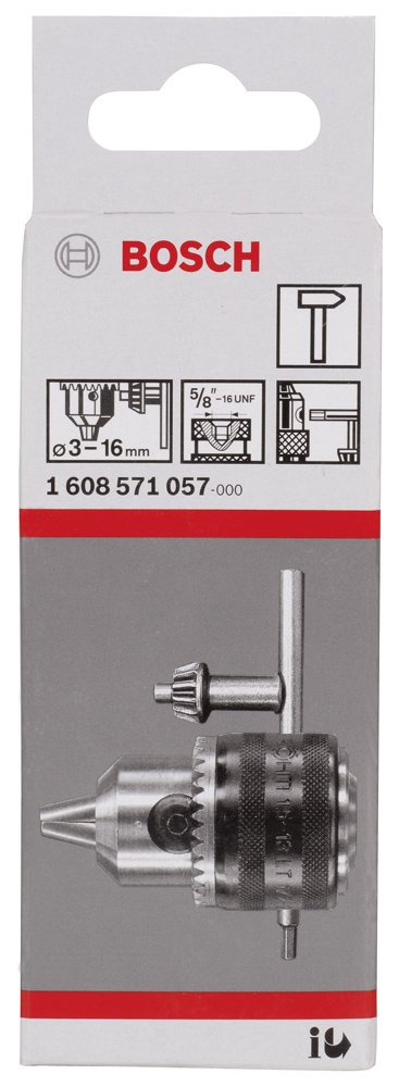 Bosch Anahtarlı Mandren ? -16UNF> Ø3-16 mm v1