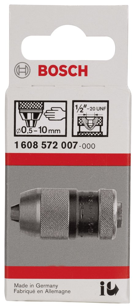 Bosch Anahtarsız Mandren ½ -20UNF> Ø0,5-10 mm