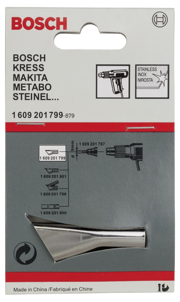 Bosch Sıcak Hava Yarık Açma Nozulu 10 mm