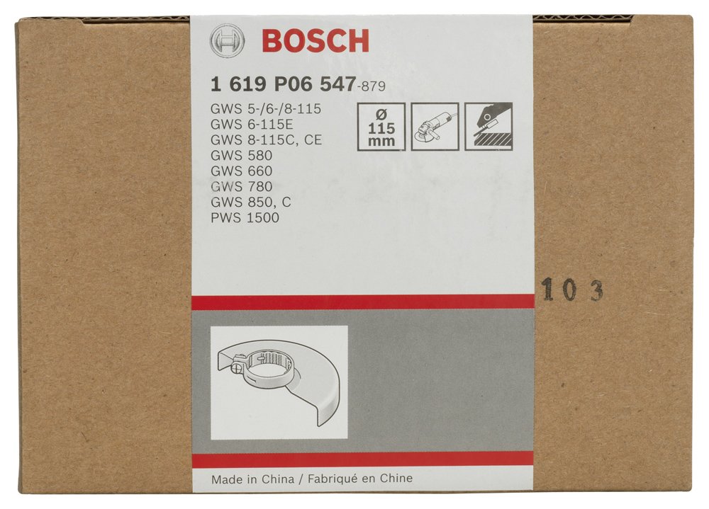 Bosch Taşlama Siperi Kapaksız Vidalı 115 mm