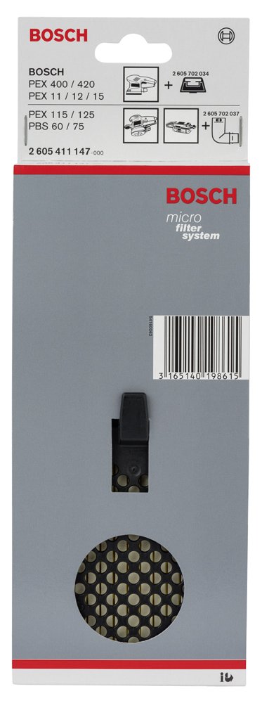 Bosch Dahili Toz Kutusu HW3 (Komple) (Zımpara)