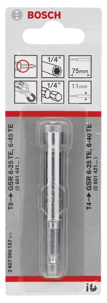 Bosch Standart Manyetik Vid. Uç Tutucu 11*75mm